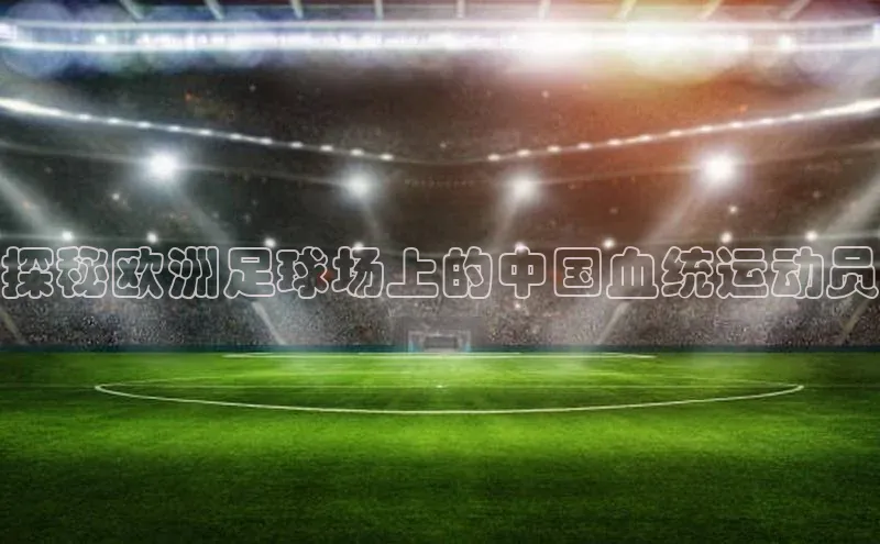 欧陆注册平台登录入口知乎探秘欧洲足球场上的中国血统运动员