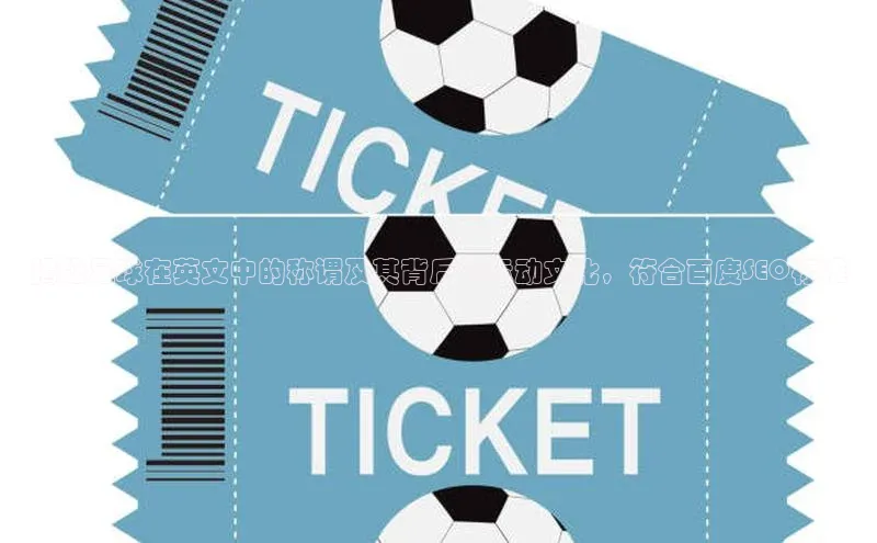 欧陆娱乐注册代理小红书揭秘足球在英文中的称谓及其背后的运动文化，符合百度SEO标准